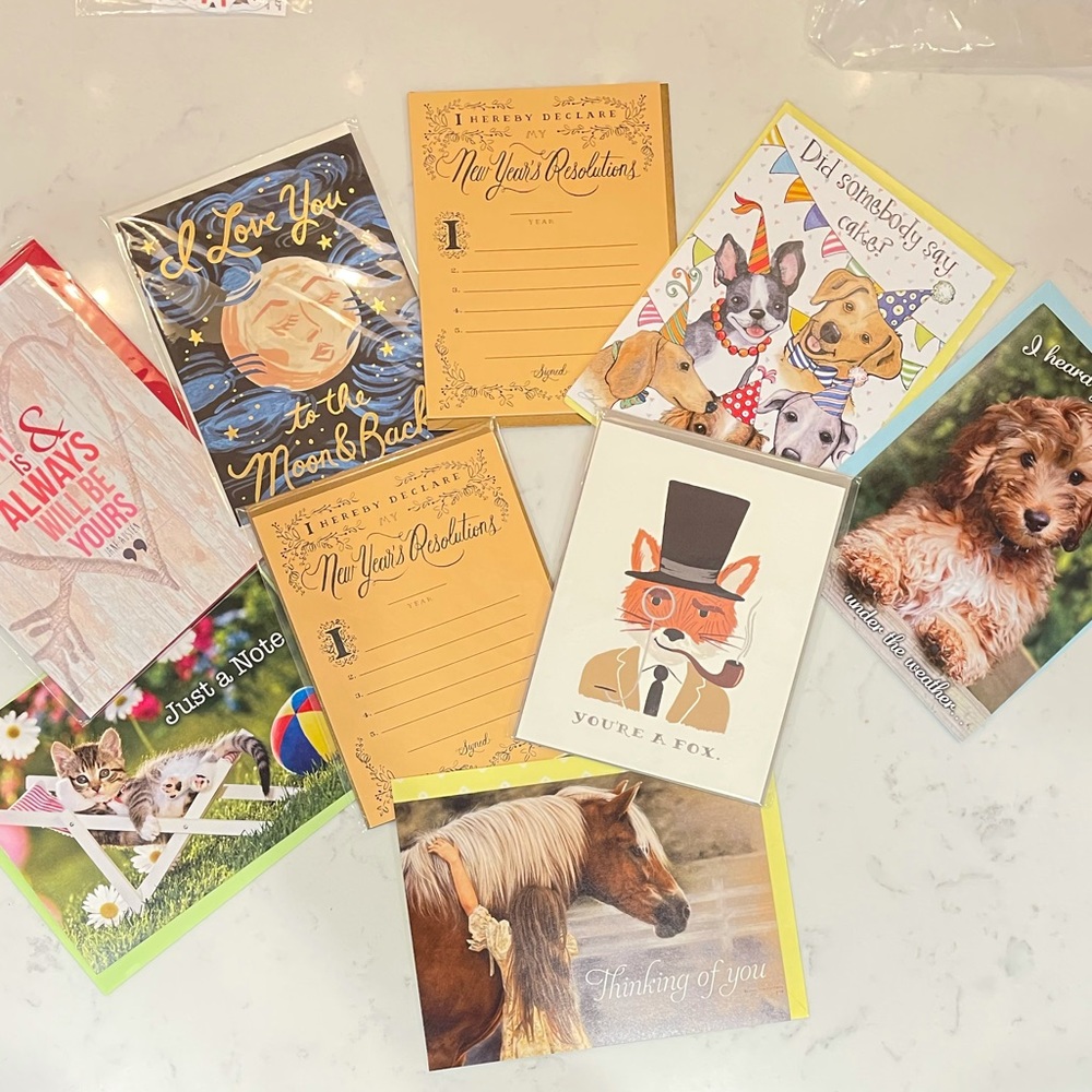 NWT ✨ RIFLE PAPER CO &Misc. Notecard Collection ✨